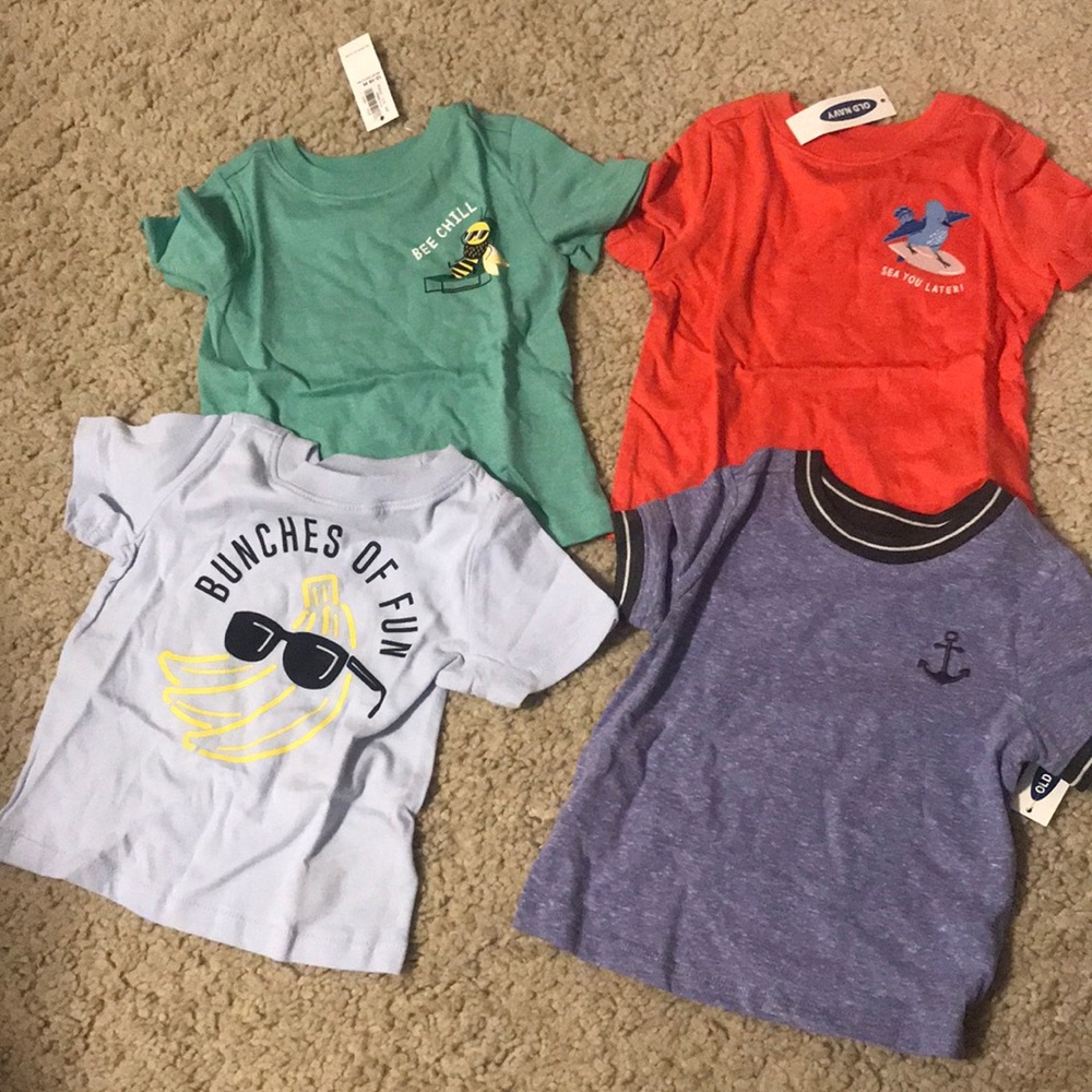 Bundle NWT boys t shirts 12-18 months